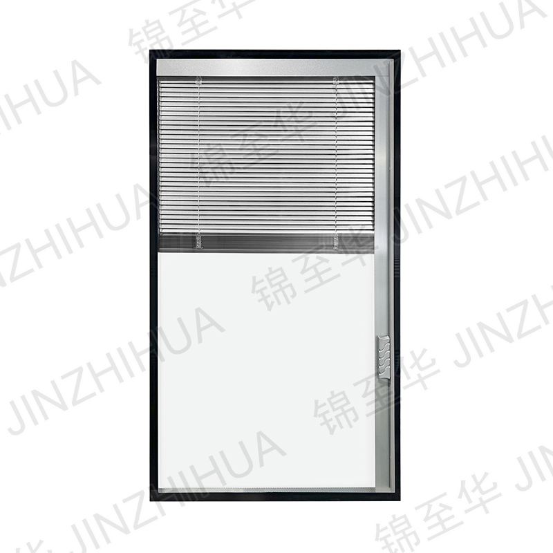 Silvery single controller magnetic blinds